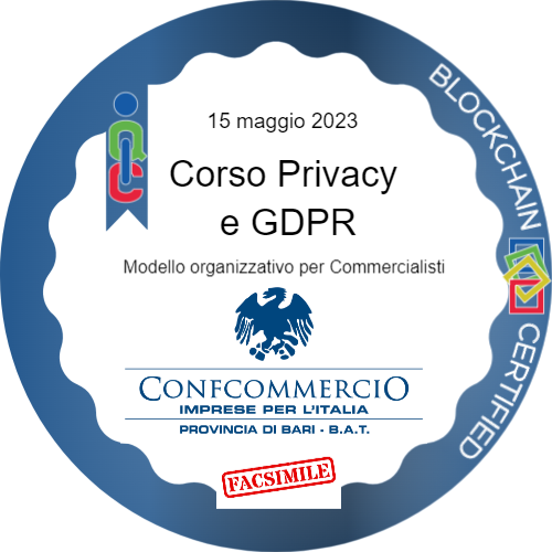 Corso Privacy e GDPR